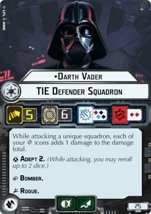 Darth Vader TIE Defender